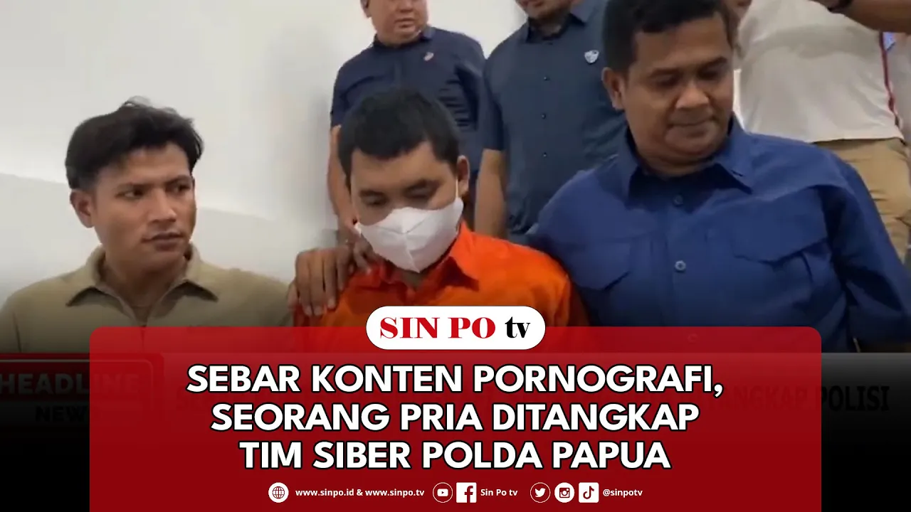 Sebar Konten Pornografi, Seorang Pria Ditangkap Tim Siber Polda Papua