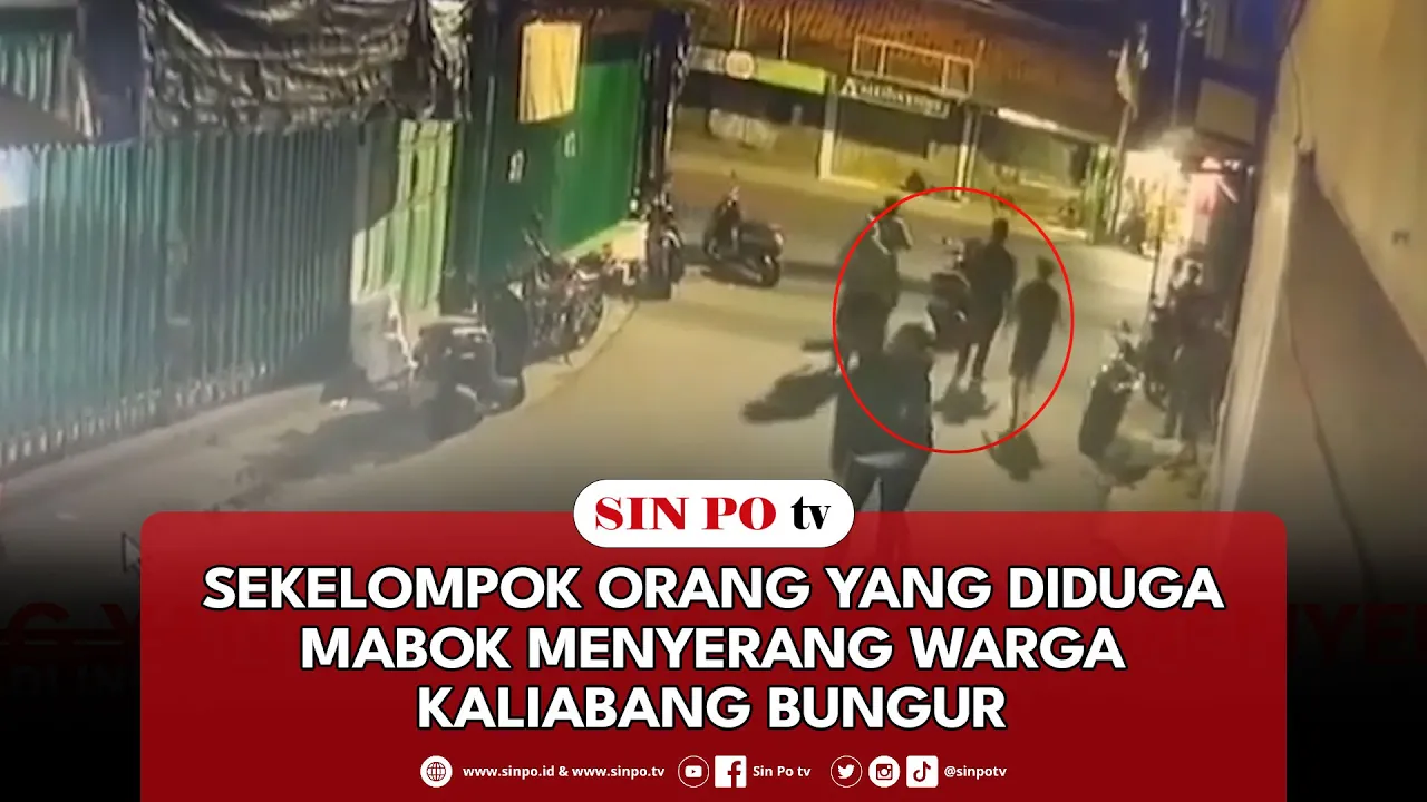 Sekelompok Orang Yang Diduga Mabok Menyerang Warga Kaliabang Bungur