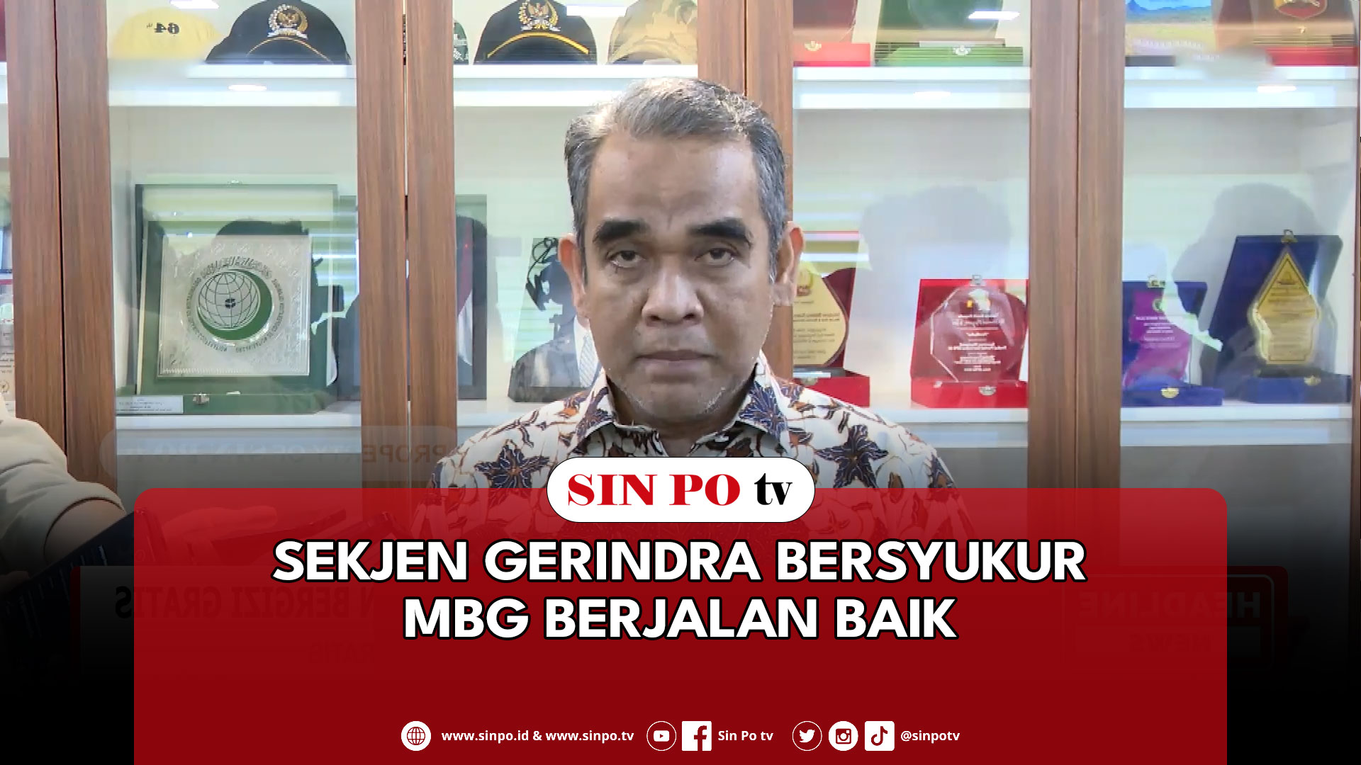 Sekjen Gerindra Bersyukur MBG Berjalan Baik