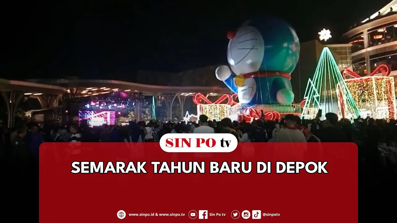 Semarak Tahun Baru di Depok