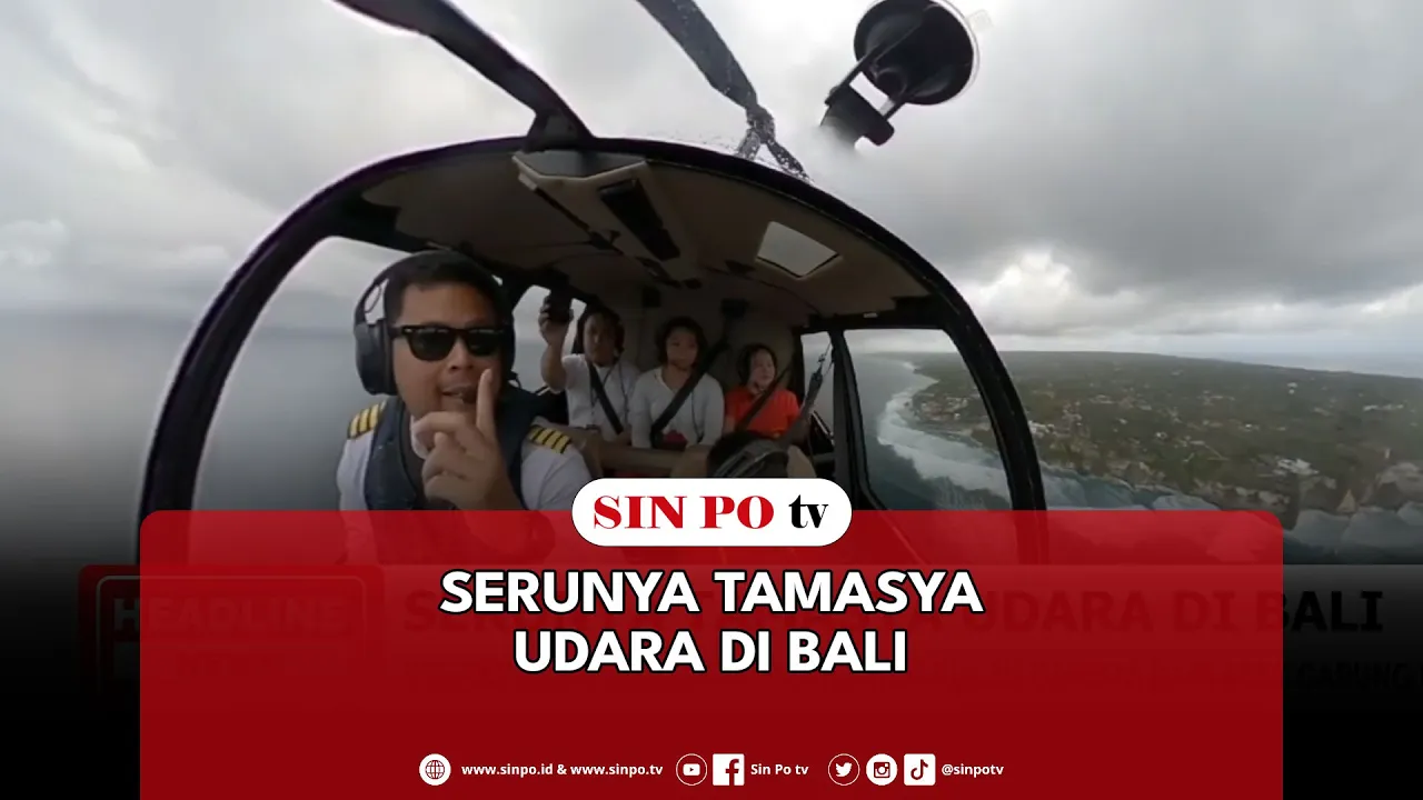 Serunya Tamasya Udara Di Bali