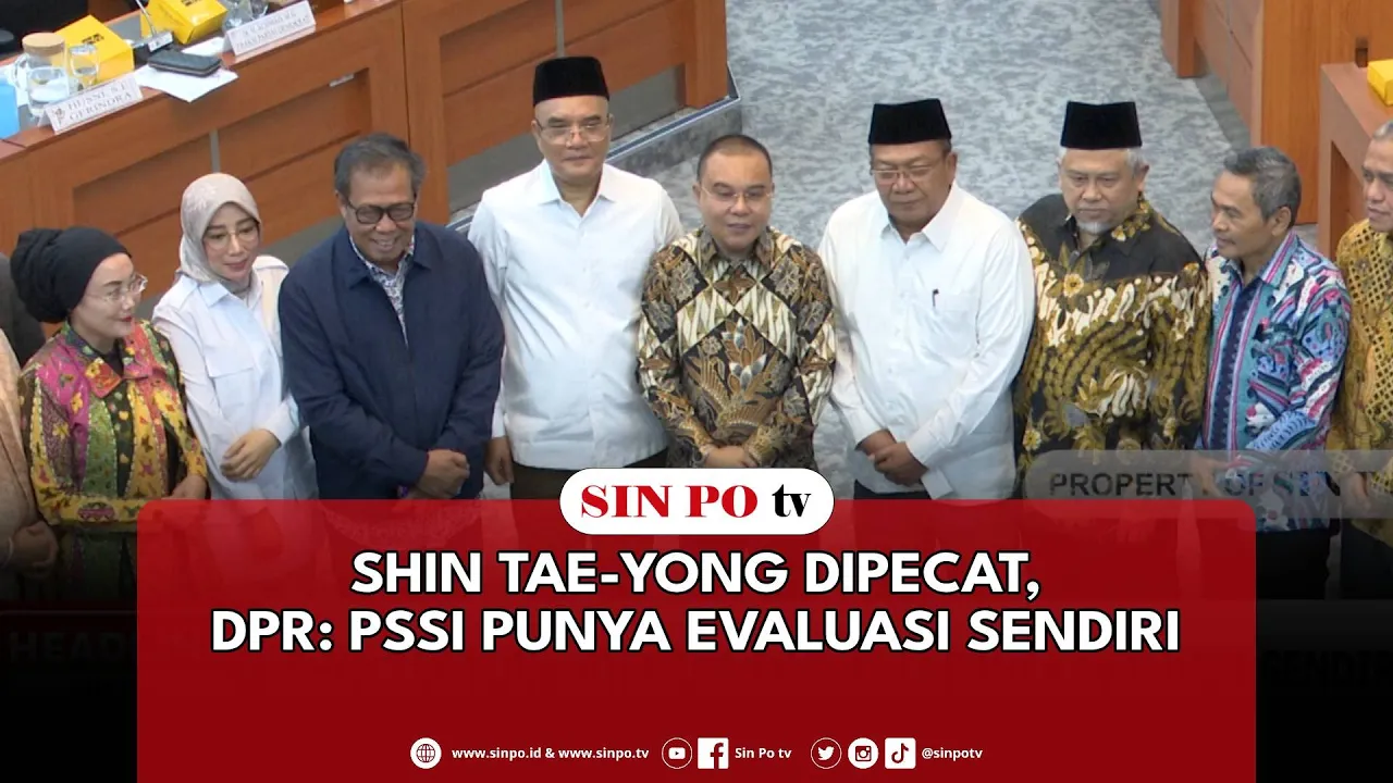 Shin Tae-Yong Dipecat, DPR: PSSI Punya Evaluasi Sendiri