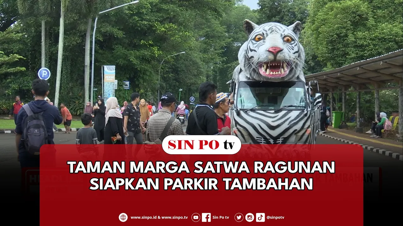 Taman Marga Satwa Ragunan Siapkan Parkir Tambahan