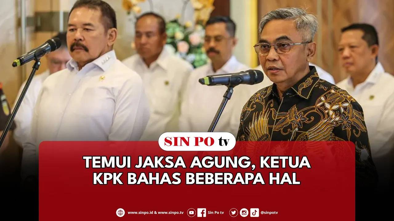 Temui Jaksa Agung, Ketua KPK Bahas Beberapa Hal