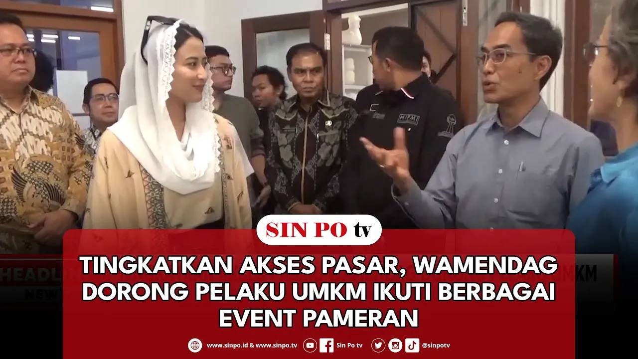 Tingkatkan Akses Pasar, Wamendag Dorong Pelaku UMKM Ikuti Berbagai Event Pameran