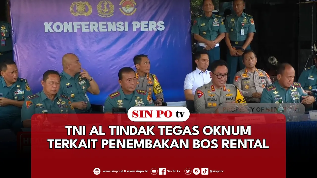 TNI AL Tindak Tegas Oknum Terkait Penembakan Bos Rental