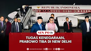 Tugas Kenegaraan, Prabowo Tiba Di New Delhi