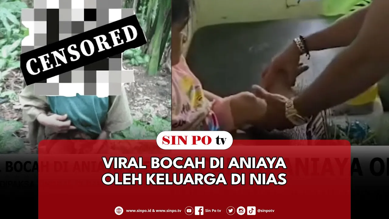 Viral Bocah Di Aniaya Oleh Keluarga Di Nias