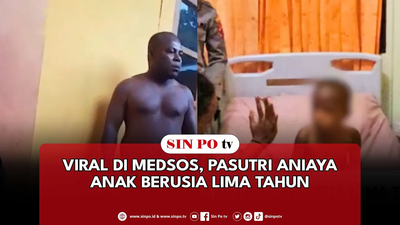 Viral Di Medsos, Pasutri Aniaya Anak Berusia Lima Tahun