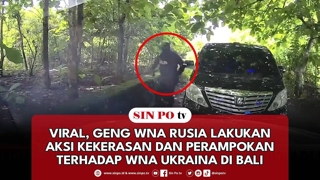 Viral, Geng WNA Lakukan Perampokan Di Bali