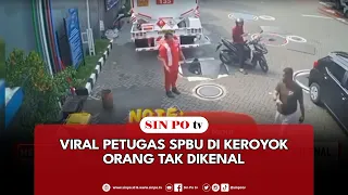 Viral Petugas SPBU Di Keroyok Orang Tak Dikenal