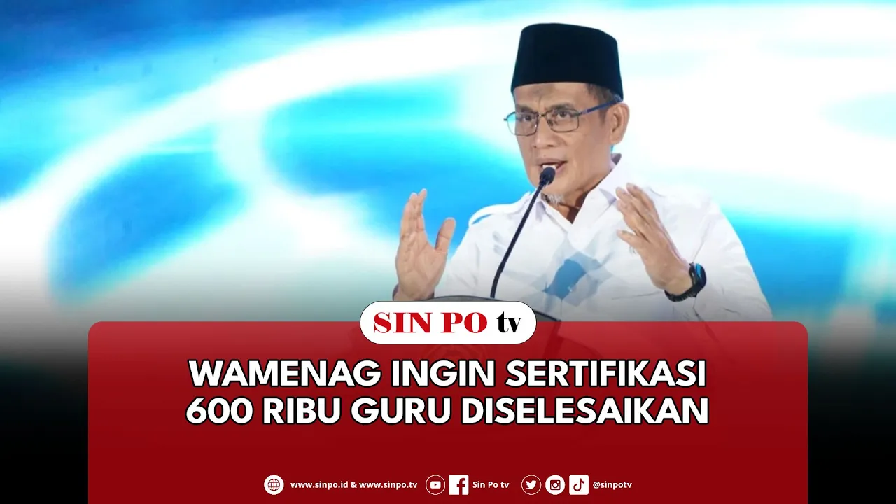 Wamenag Ingin Sertifikasi 600 Ribu Guru Diselesaikan