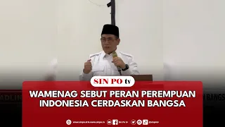Wamenag Sebut Peran Perempuan Indonesia Cerdaskan Bangsa