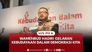 Wamenbud Hadiri Gelaran Kebudayaan Dalam Demokrasi Kita