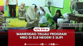 Wamendag Tinjau Program MBG Di SLB Negeri 5 Slipi