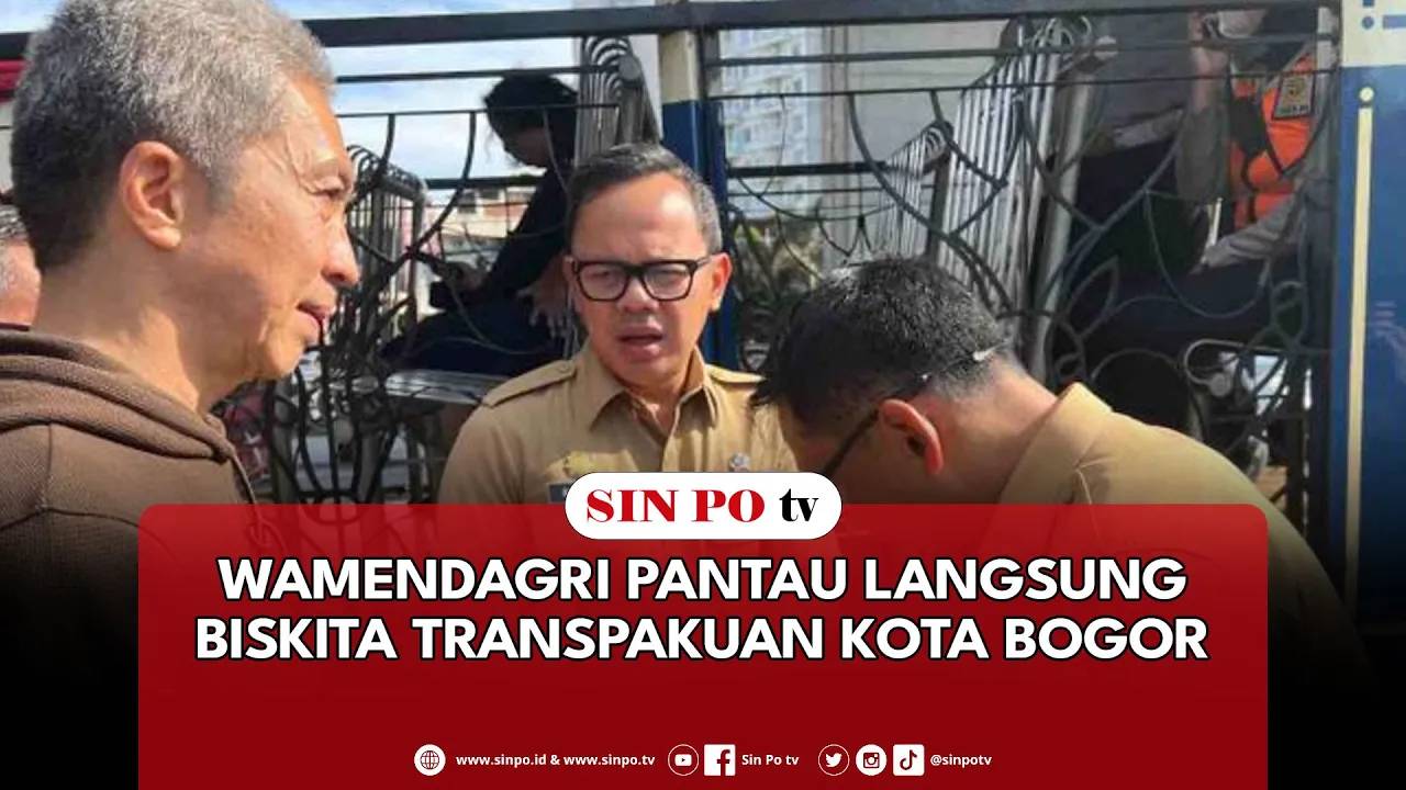 Wamendagri Pantau Langsung Biskita Transpakuan Kota Bogor