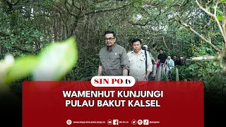 Wamenhut Kunjungi Pulau Bakut Kalsel