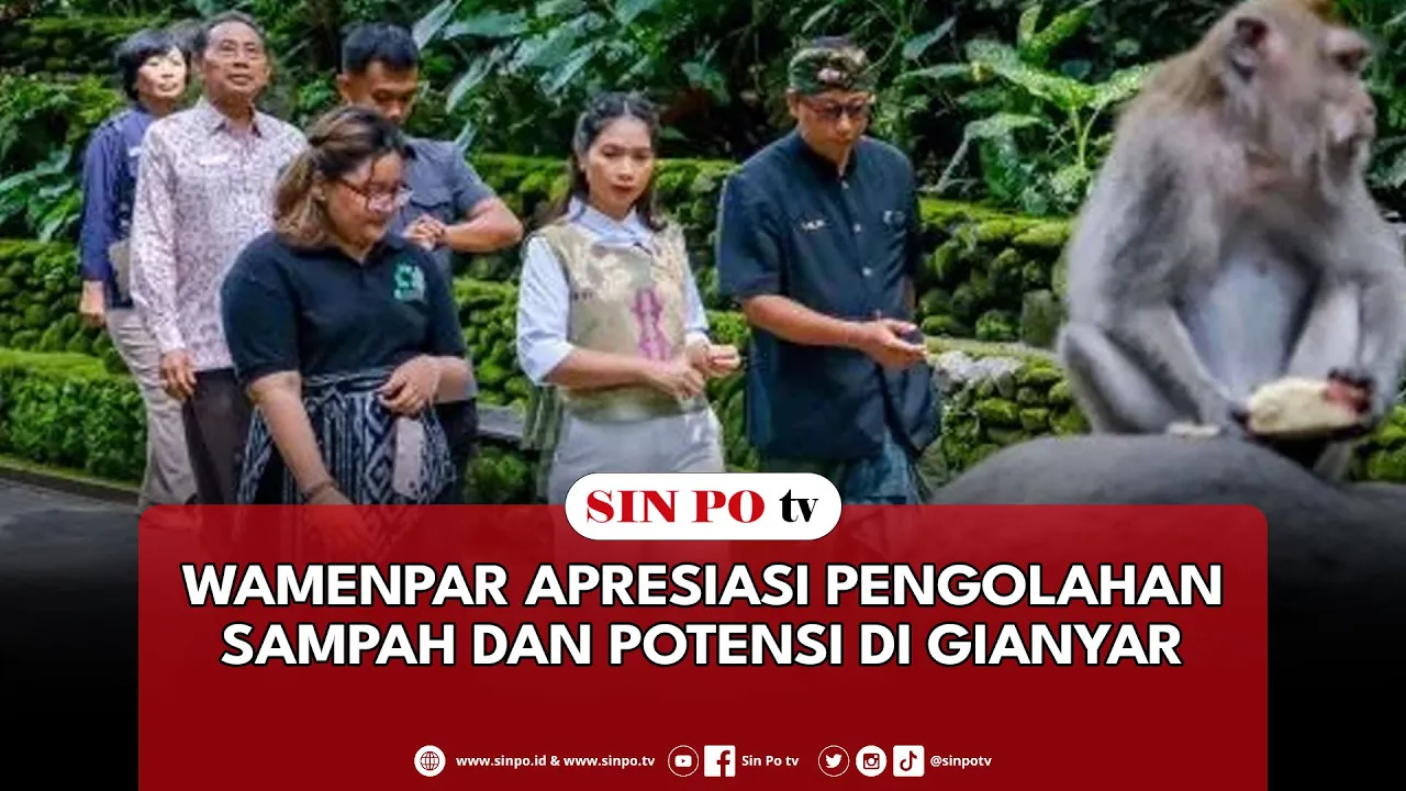 Wamenpar Apresiasi Pengolahan Sampah Dan Potensi Di Gianyar