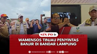 Wamensos Tinjau Penyintas Banjir Di Bandar Lampung