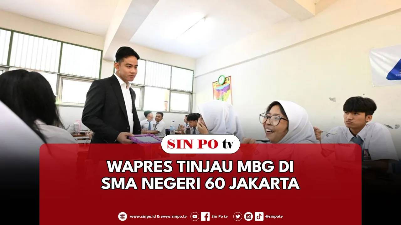 Wapres Tinjau MBG Di SMA Negeri 60 Jakarta