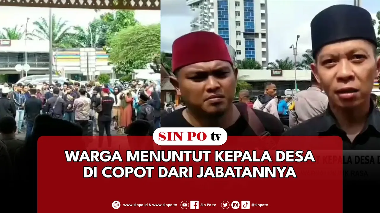 Warga Menuntut Kepala Desa Di Copot Dari Jabatannya