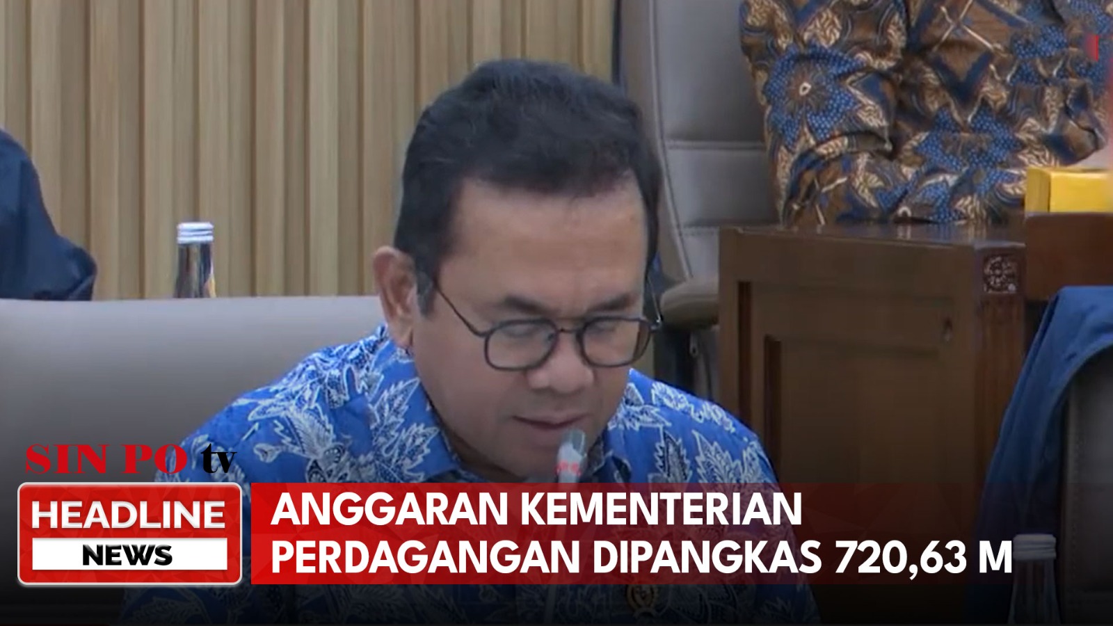Anggaran Kementerian Perdagangan Dipangkas 720,63 Miliar
