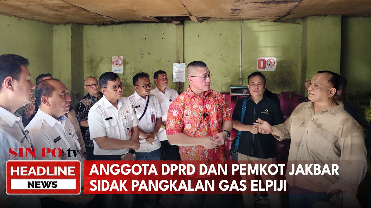 Anggota DPRD Dan Pemkot Jakbar Sidak Pangkalan Gas Elpiji