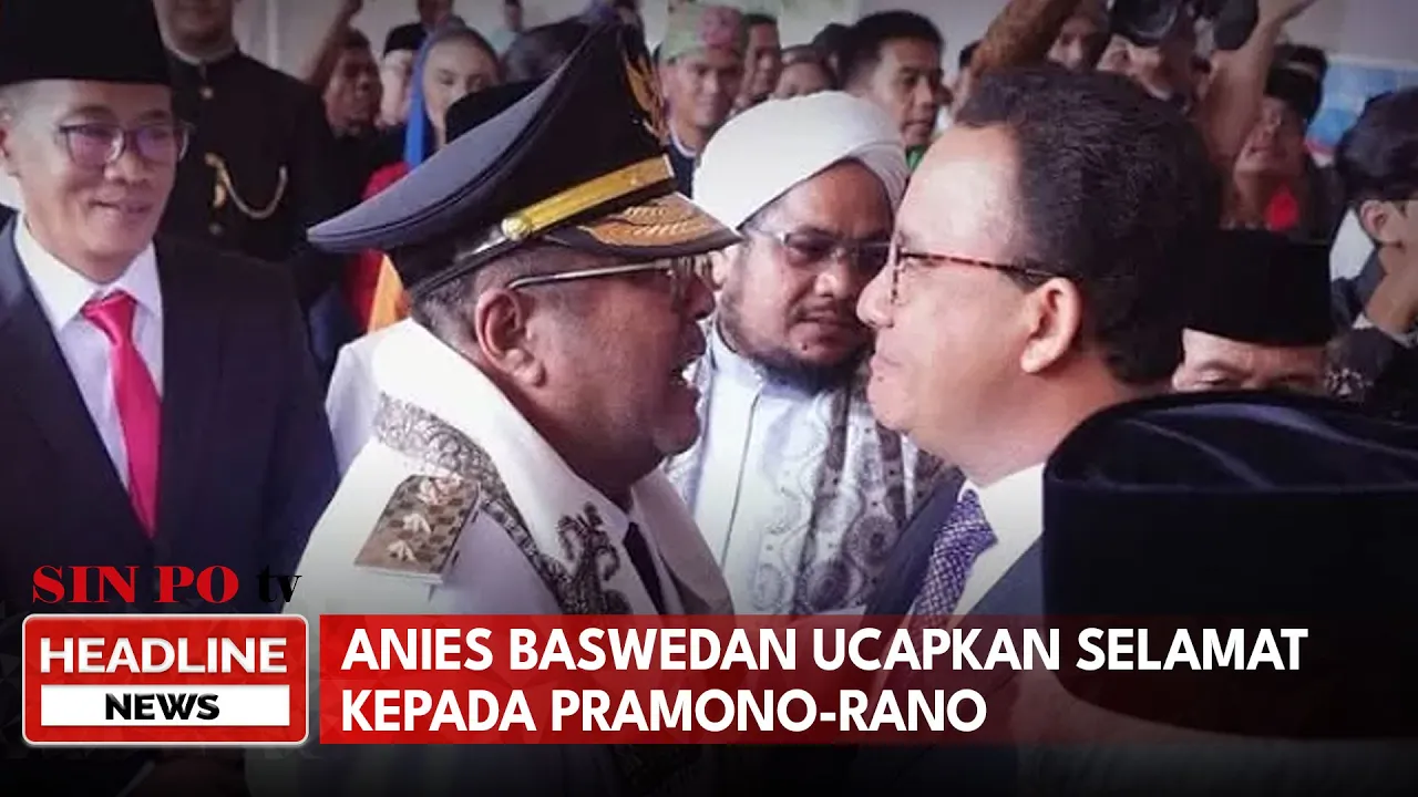 Anies Baswedan Ucapkan Selamat Kepada Pramono-Rano