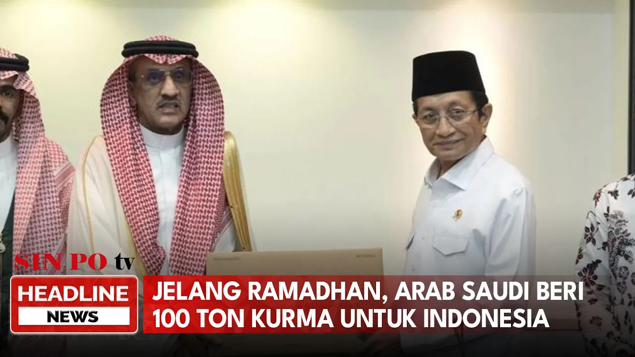 Arab Saudi Beri 100 Ton Kurma Untuk Indonesia