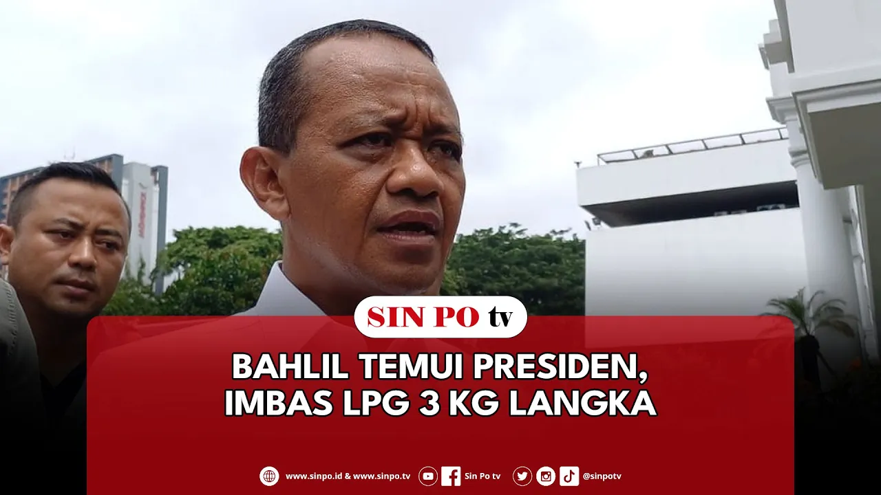 Bahlil Temui Presiden, Imbas LPG 3 Kg Langka