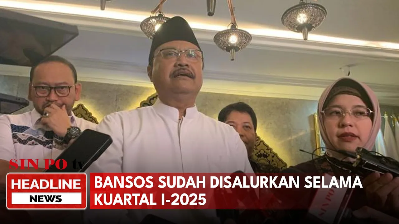 Bansos Sudah Disalurkan Selama Kuartal I-2025