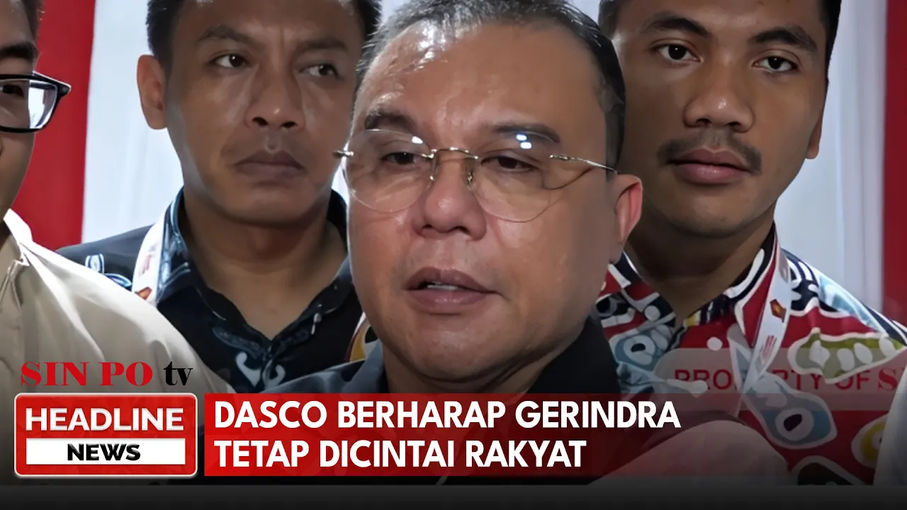Dasco Berharap Gerindra Tetap Dicintai Rakyat
