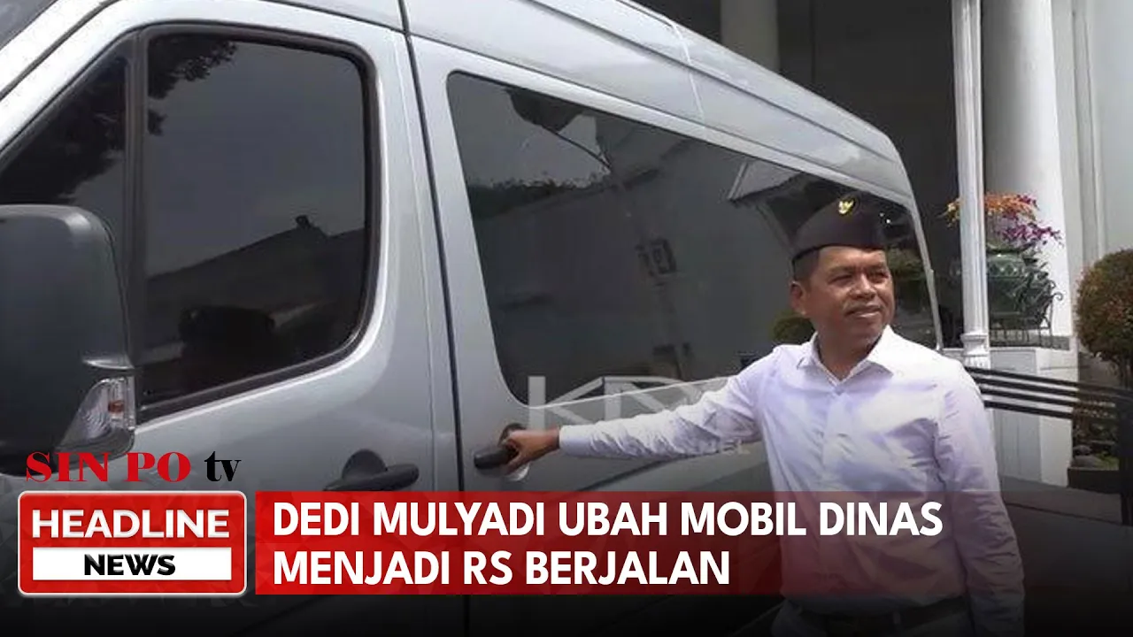 Dedi Mulyadi Ubah Mobil Dinas Menjadi RS Berjalan