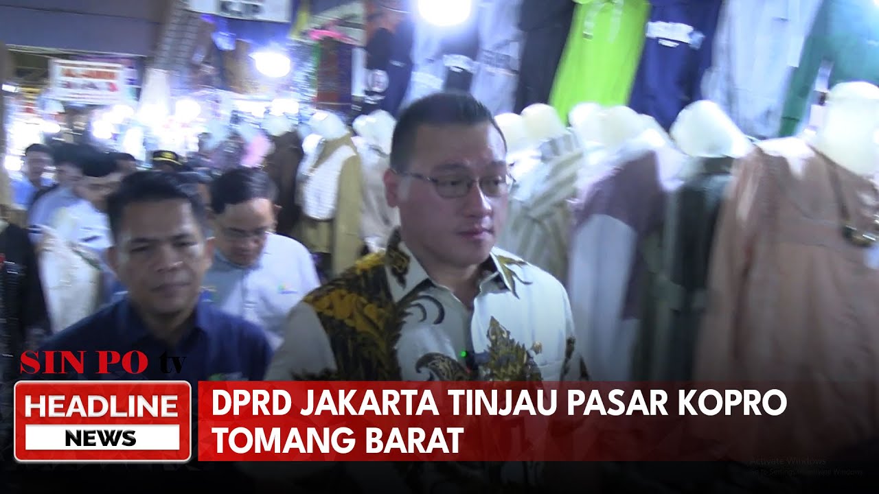 DPRD Jakarta Tinjau Pasar Kopro Tomang Barat