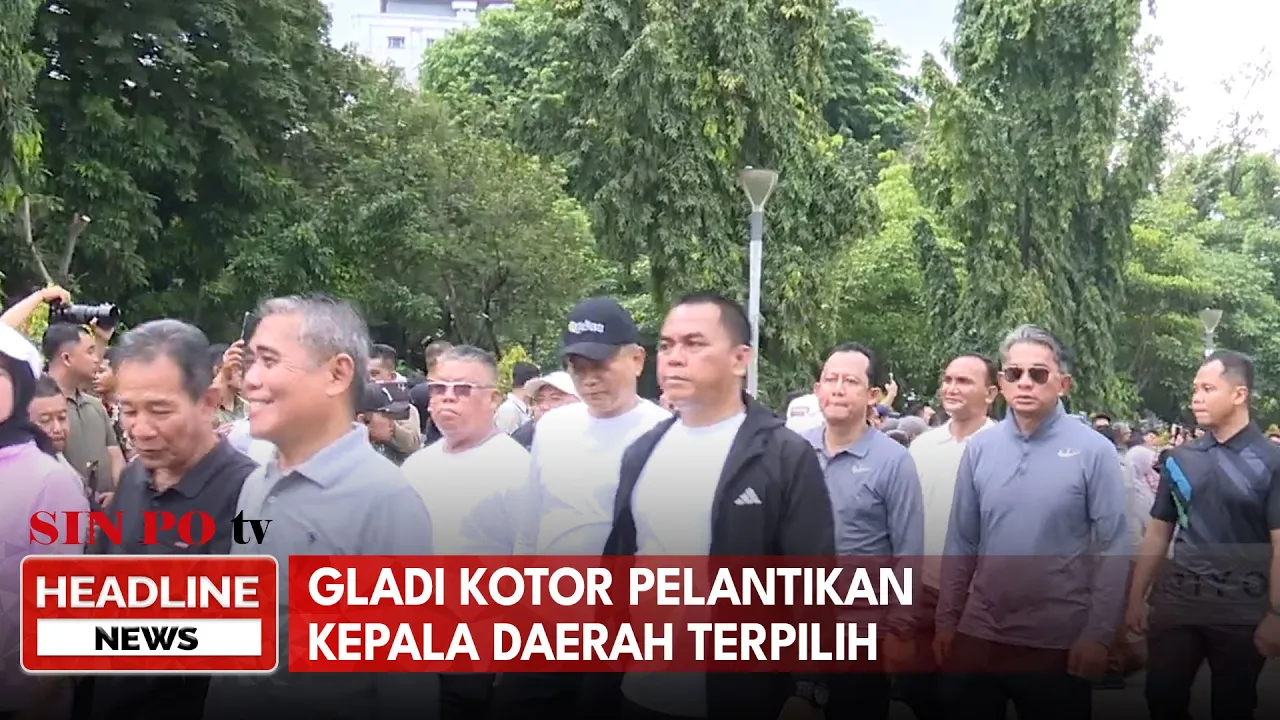 Gladi Kotor Pelantikan Kepala Daerah Terpilih