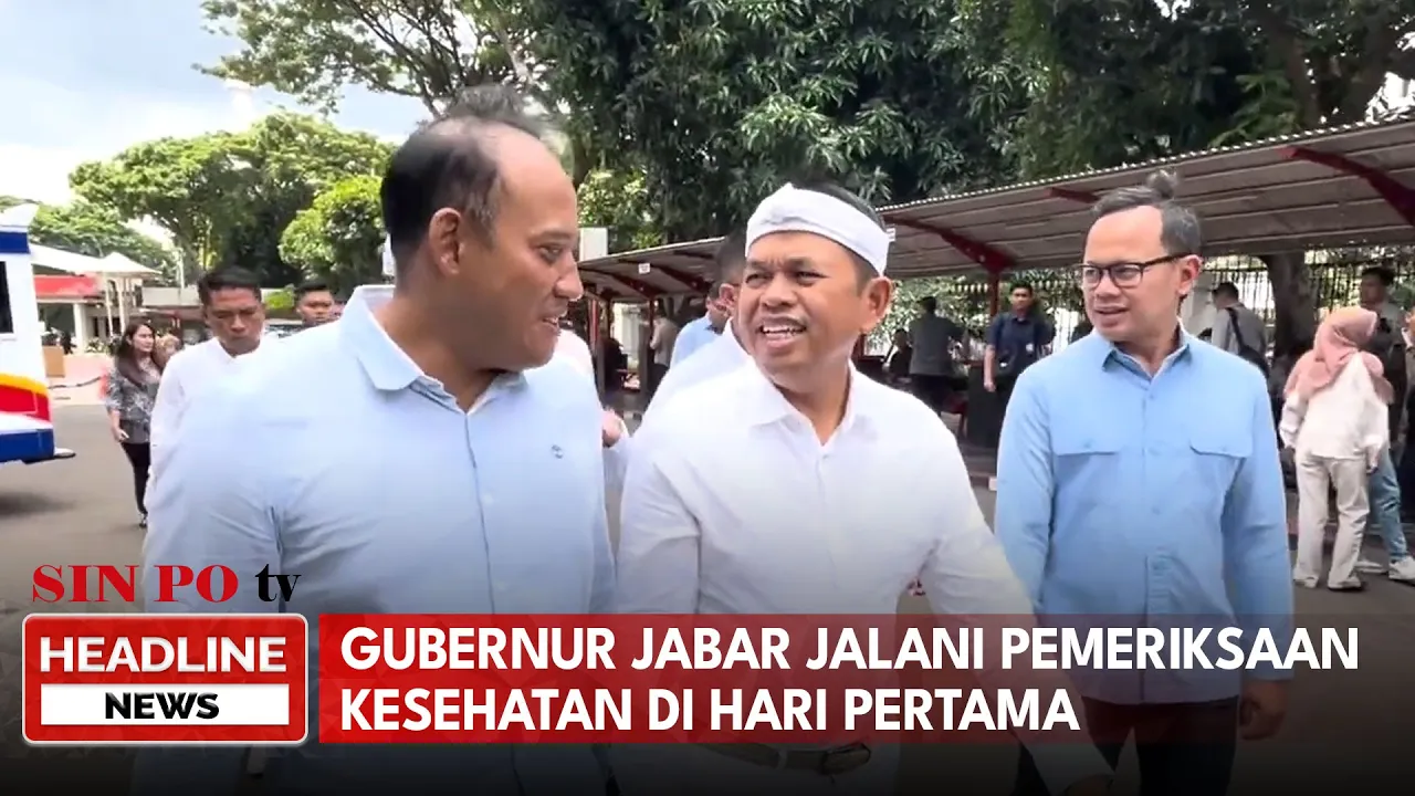 Gubernur Jabar Jalani Pemeriksaan Kesehatan Di Hari Pertama