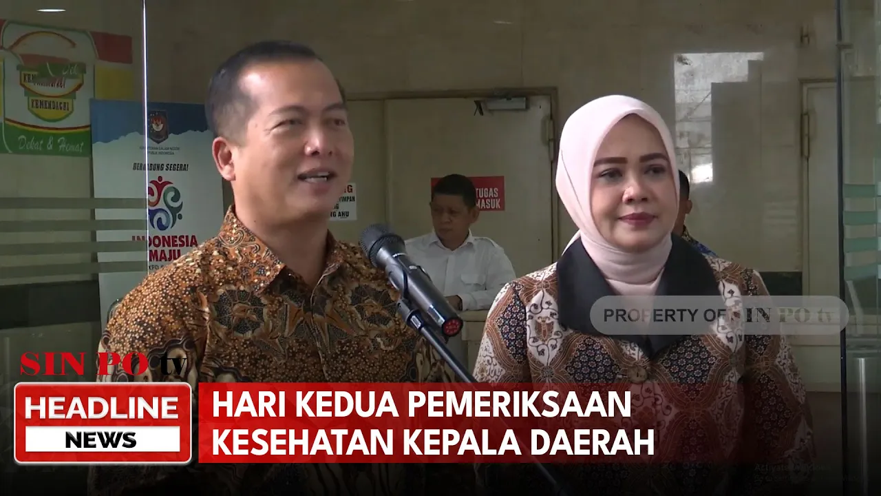 Hari Kedua Pemeriksaan Kesehatan Kepala Daerah