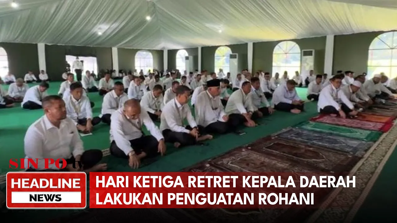 Hari Ketiga Retret Kepala Daerah Lakukan Penguatan Rohani
