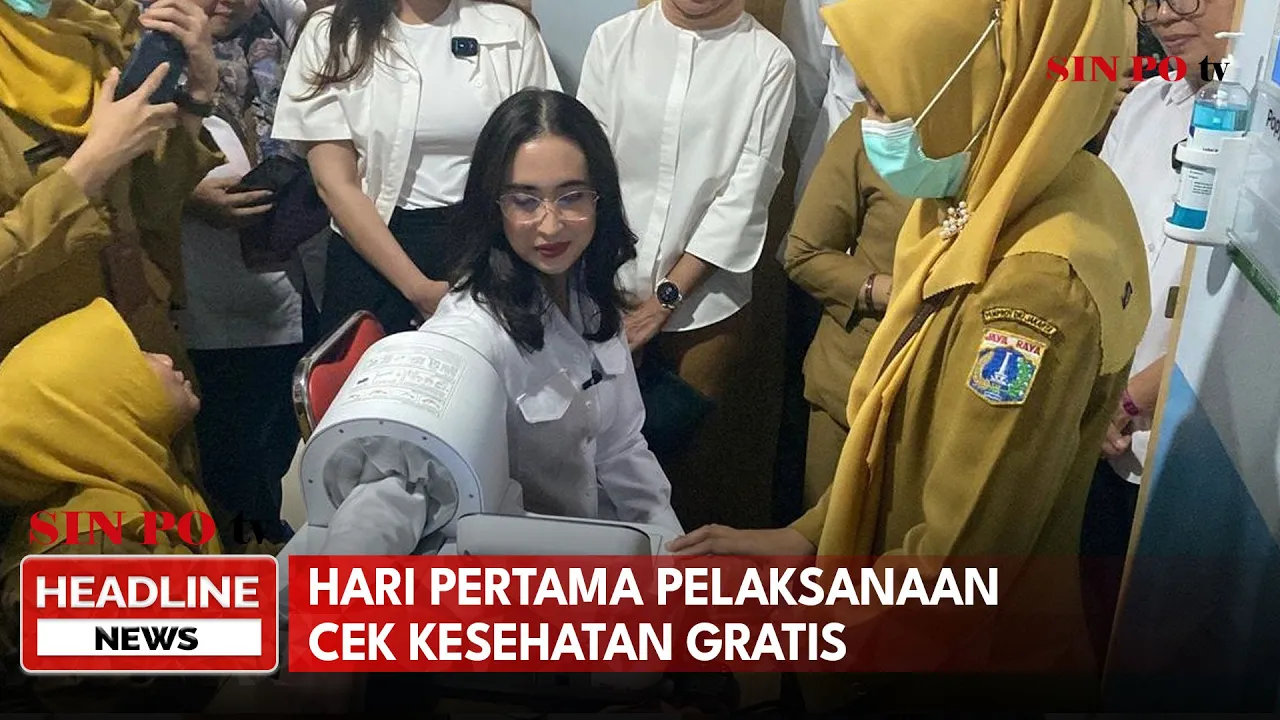 Hari Pertama Pelaksanaan Cek Kesehatan Gratis