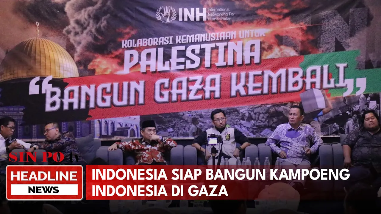 Indonesia Siap Bangun Kampoeng Indonesia Di Gaza
