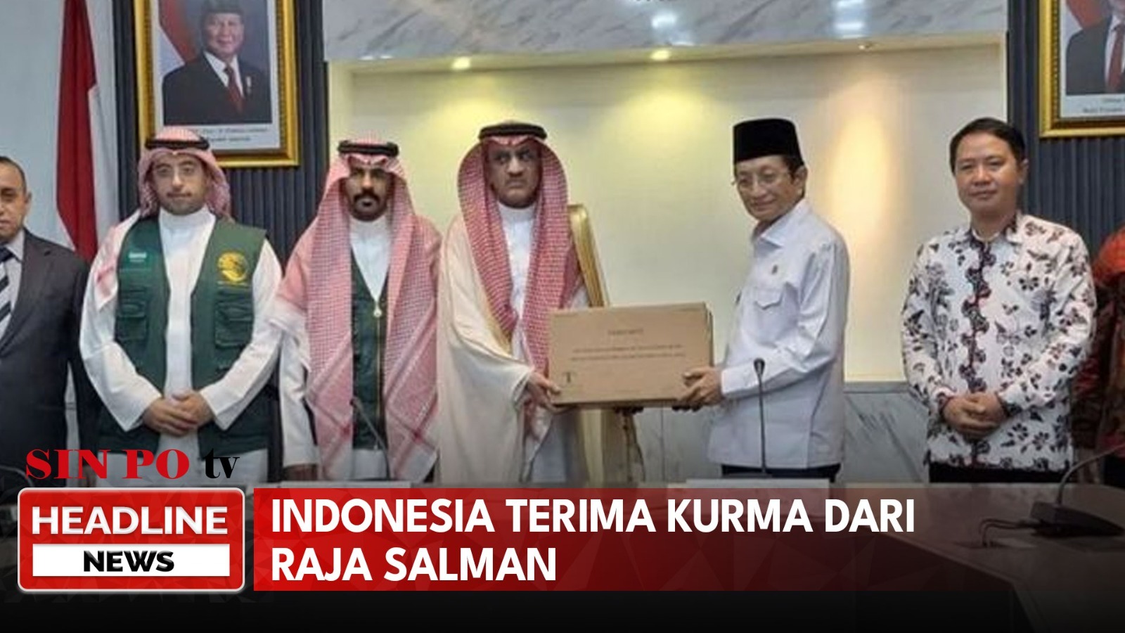 Indonesia Terima Kurma Dari Raja Salman