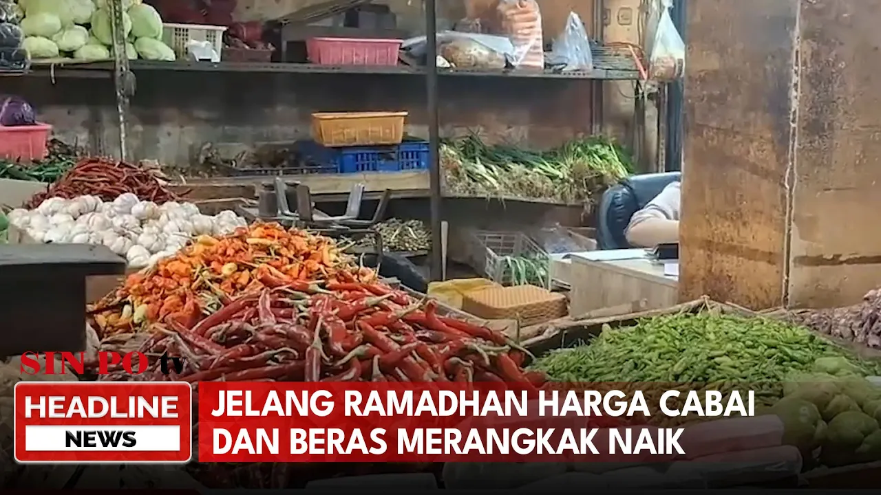 Jelang Ramadhan Harga Cabai Dan Beras Merangkak Naik