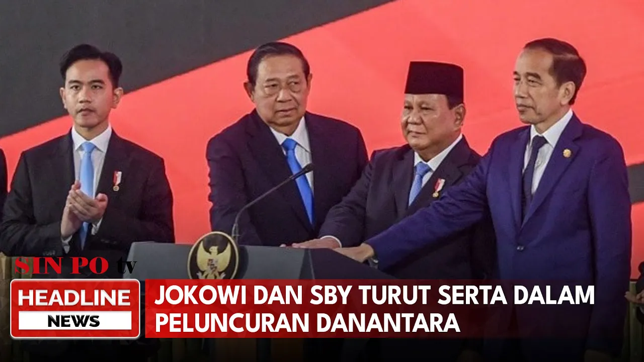 Jokowi Dan SBY Turut Serta Dalam Peluncuran Danantara