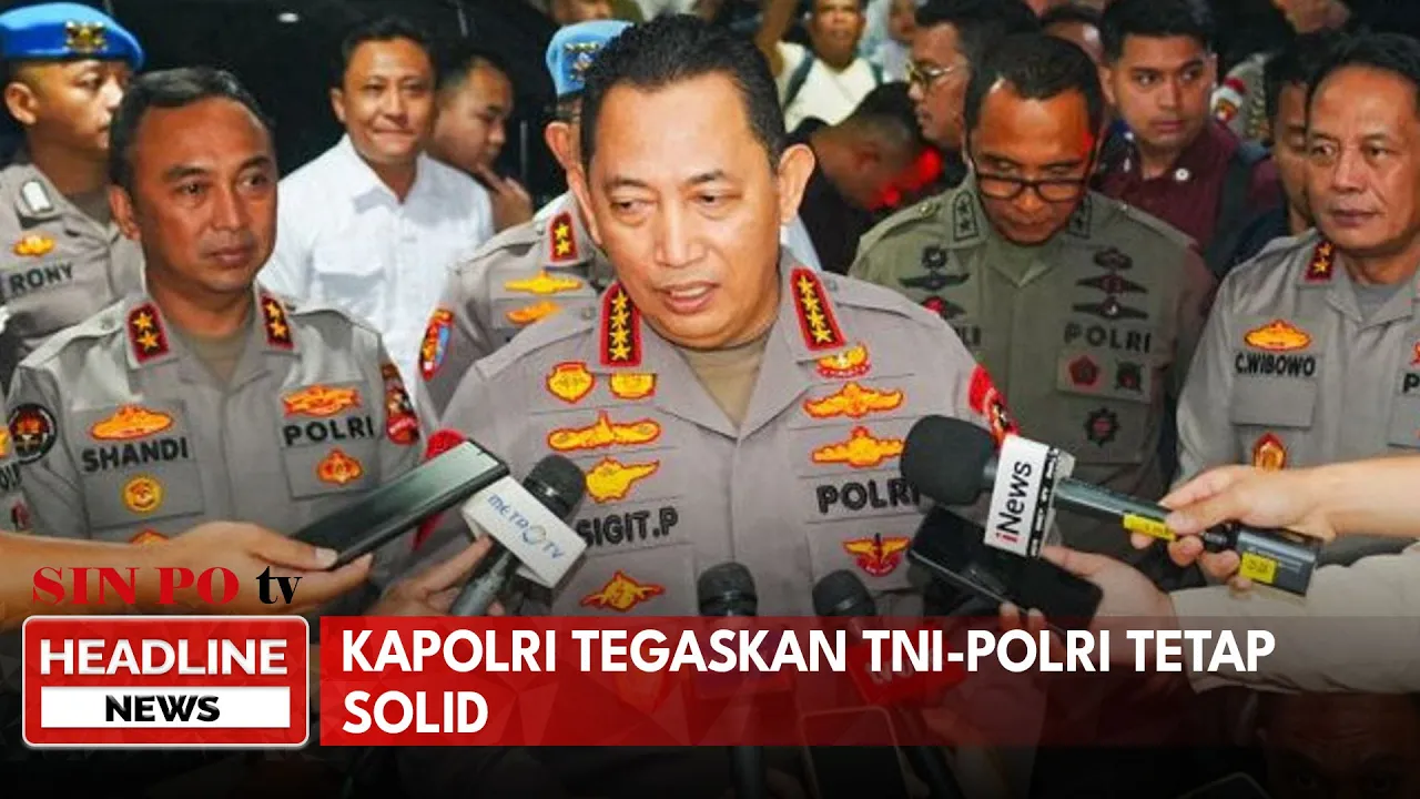 Kapolri Tegaskan TNI-Polri Tetap Solid