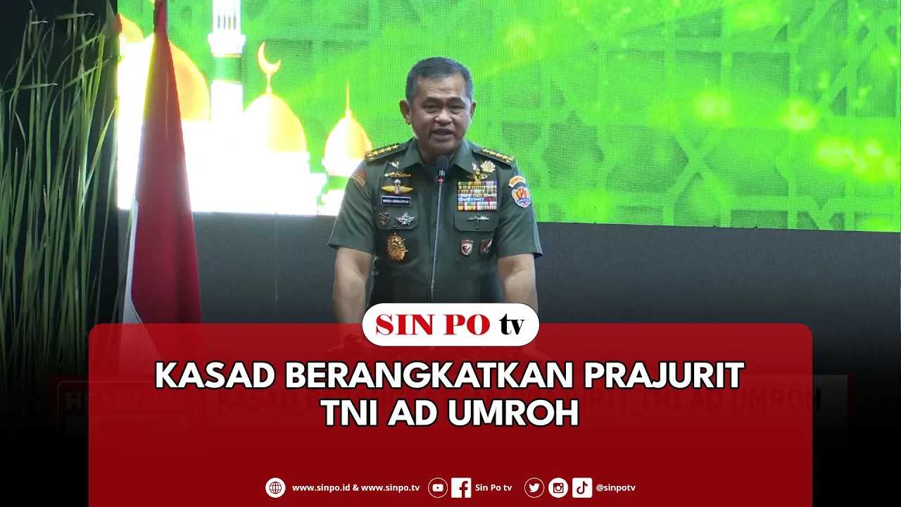Kasad Berangkatkan Prajurit TNI AD Umroh
