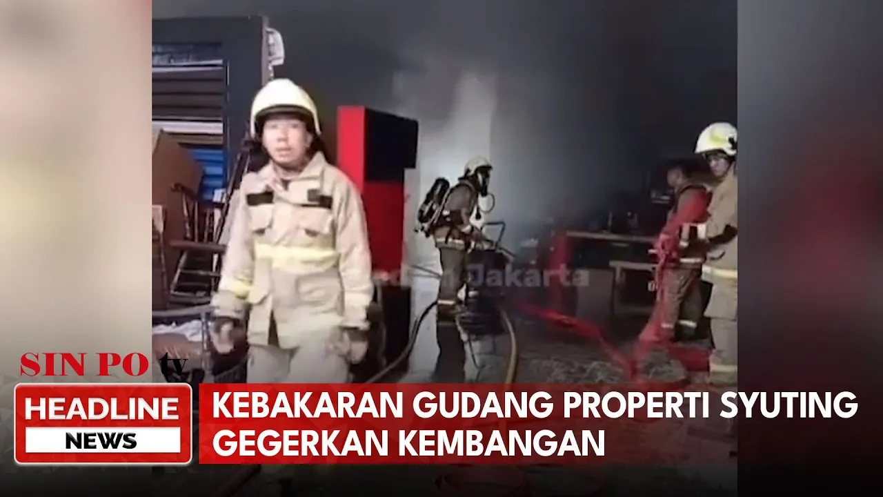Kebakaran Gudang Properti Syuting Gegerkan Kembangan