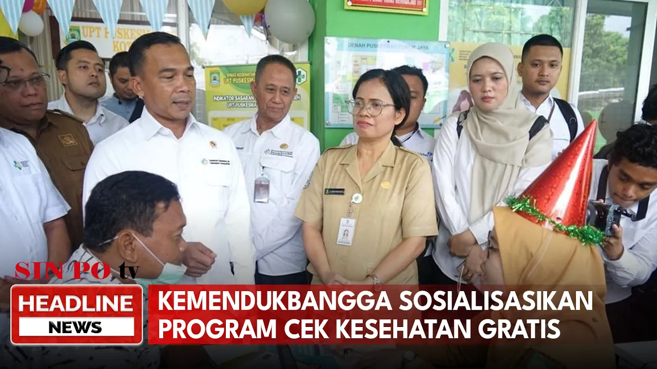 Kemendukbangga Sosialisasikan Program Cek Kesehatan Gratis