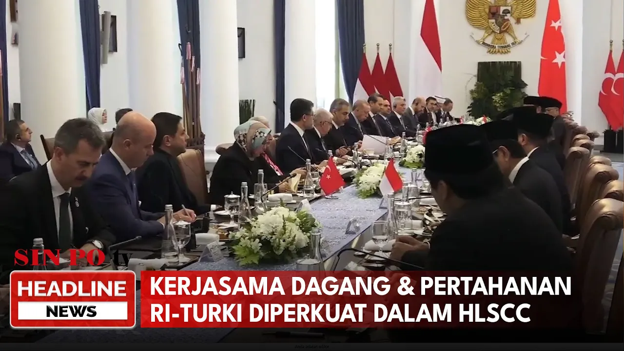 Kerjasama Dagang & Pertahanan RI-Turki Diperkuat Dalam HLSCC