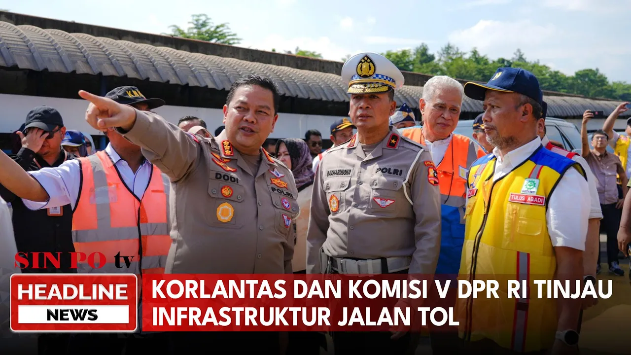 Korlantas Dan Komisi V DPR RI Tinjau Infrastruktur Jalan Tol