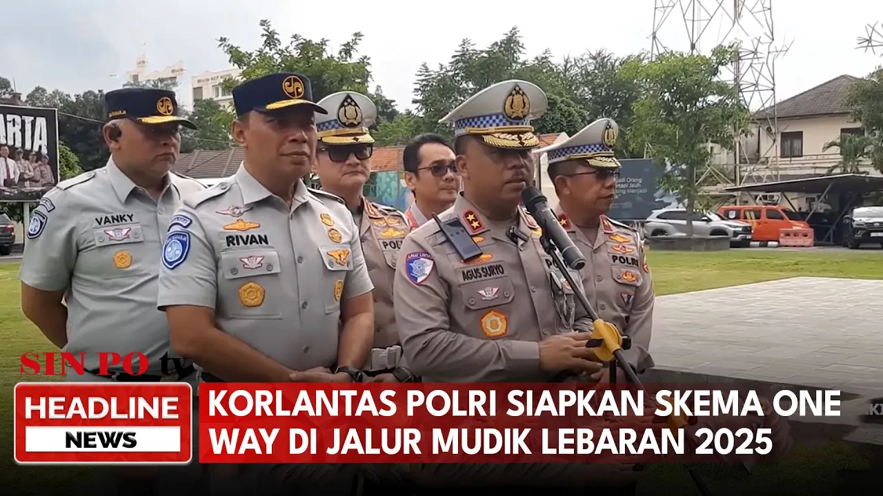 Korlantas Polri Siapkan Skema One Way Di Jalur Mudik Lebaran 2025